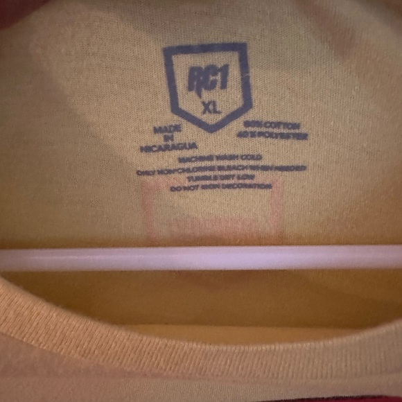 REDCON1 Yellow Pac Man Inspired XL pre-owned Nice Condition t-shirt - Picture 2 of 4